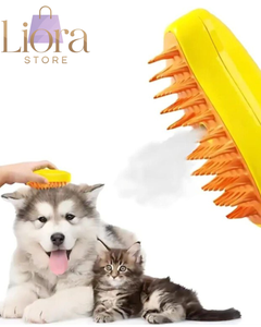 CEPILLO DE VAPOR 3 EN 1 PARA MASCOTAS